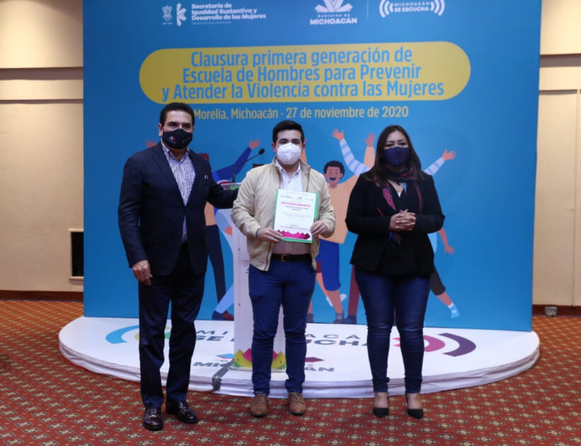 En Michoacán no se tolera la violencia contra las mujeres: Silvano Aureoles   (Fotogalería)