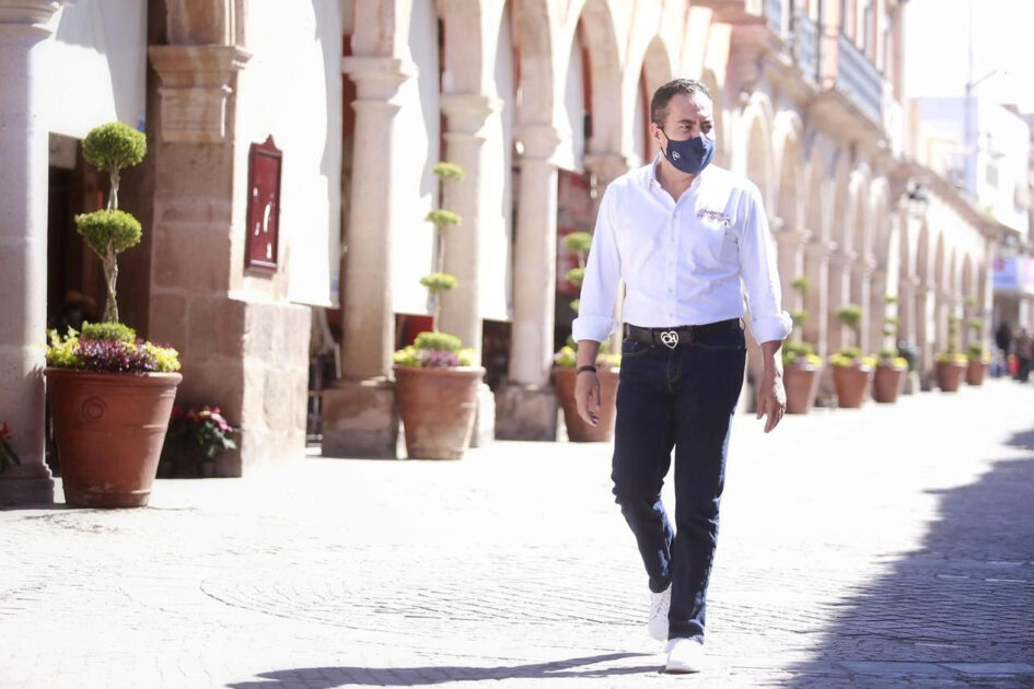 Inicia Carlos Herrera recorridos Caminos por Michoacán, entre ellos Zamora.