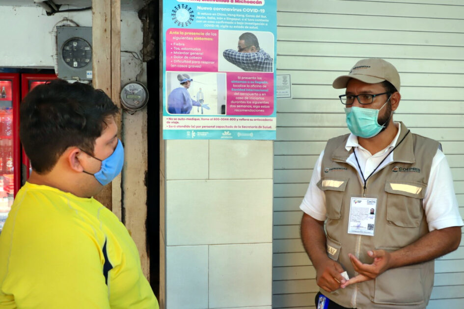 Fortalece SSM acciones informativas sobre COVID-19