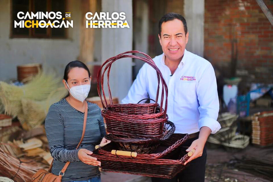 Manos michoacanas dan vida y color a nuestro estado: Carlos Herrera