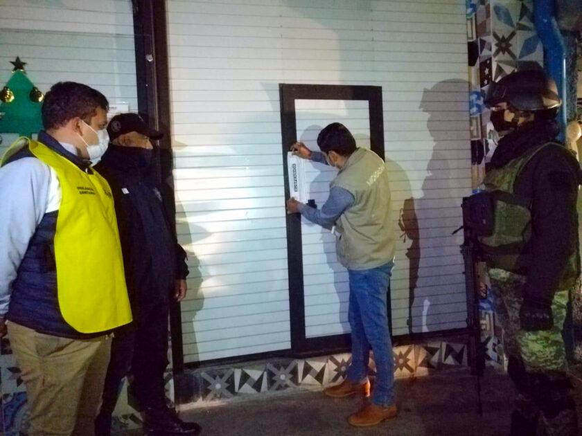 Suman 10 establecimientos suspendidos en Morelia por no acatar medidas sanitarias