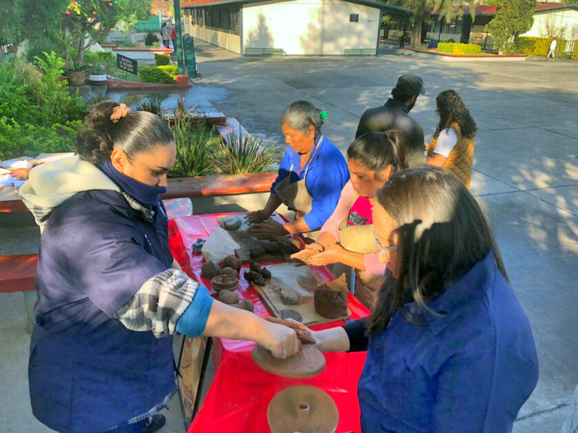 Realizó IAM talleres artesanales para niñas y niños de escuelas en Morelia