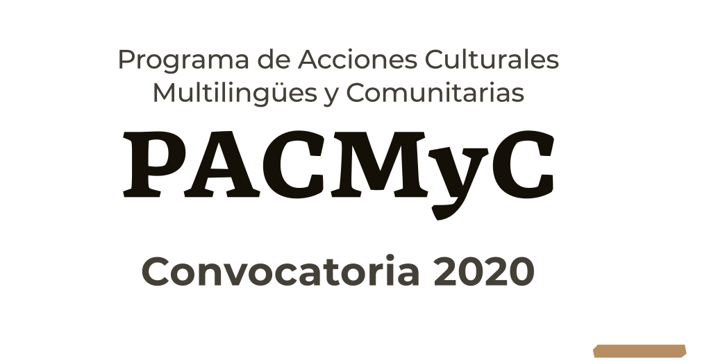 Entregan recurso del Programa de Acciones Culturales, Multilingües y Comunitarias