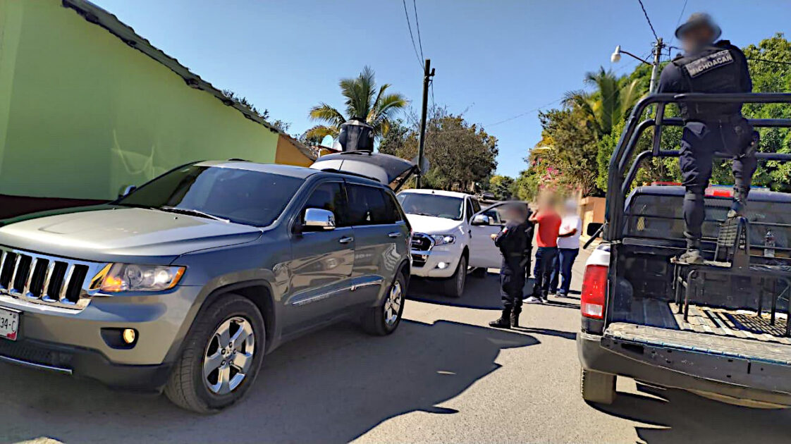 Refuerzan SSP y GN acciones operativas en Chinicuila