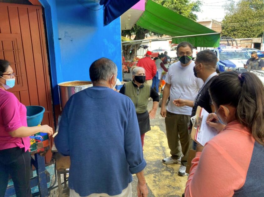 Avanzan trabajos de sanitización en Zamora