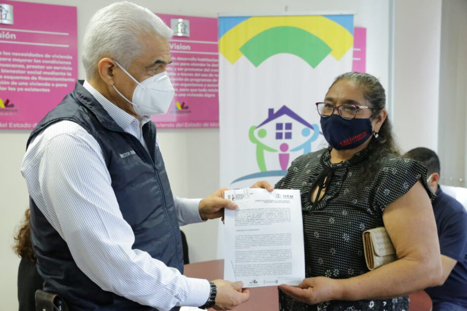 Ahora mi familia y yo tendremos un patrimonio seguro: Margarita, beneficiaria del IVEM    (Fotonota)