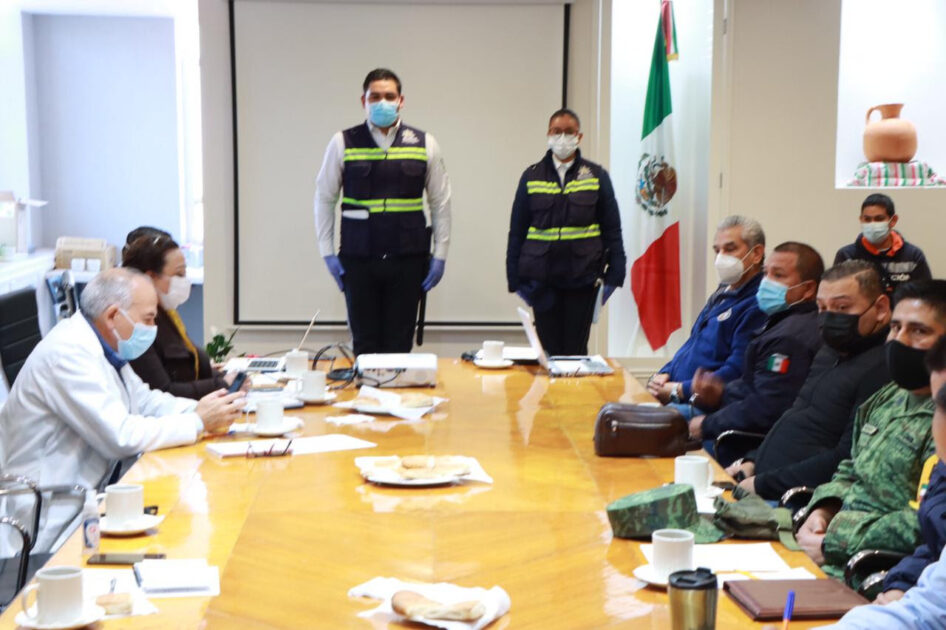 Reconoce mesa de seguridad de salud labor de cadetes en Zitácuaro