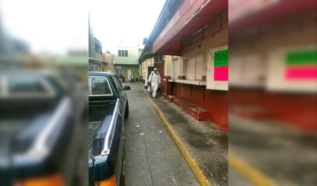 Avanzan trabajos de sanitización en Zamora