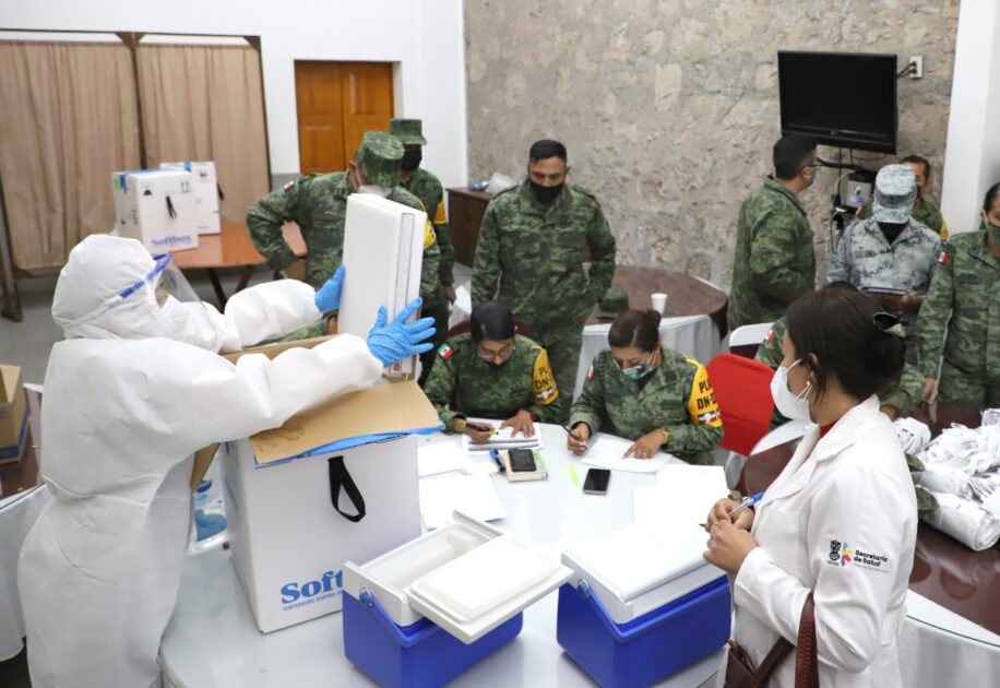 Se aplicaron en Michoacán 14 mil 637 dosis de vacuna anti COVID-19