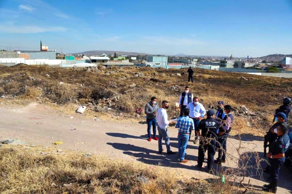 Supervisa SSP zonas para construcción de cuarteles de la Policía Michoacán en regiones Zamora y La Piedad