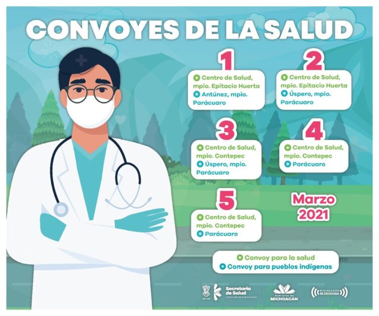 Atiende SSM a comunidades de difícil acceso a través de Convoyes de la Salud y Pueblos Indígenas