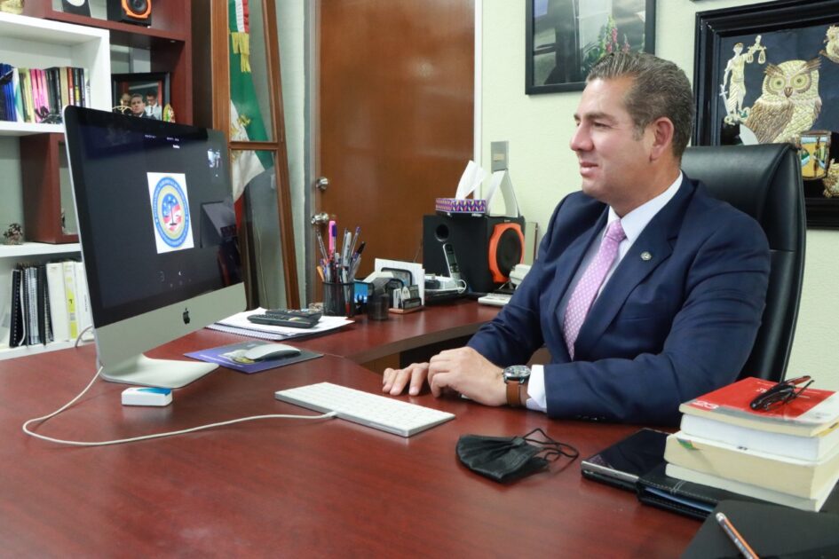 Participa IEESSPP en seminario virtual con la embajada de Estados Unidos