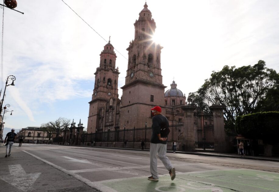 Se mantiene Morelia en Bandera Roja por máximo riesgo de contagio de COVID-19