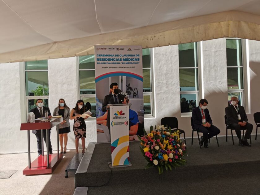 Clausura SSM residencias médicas en el Hospital Civil