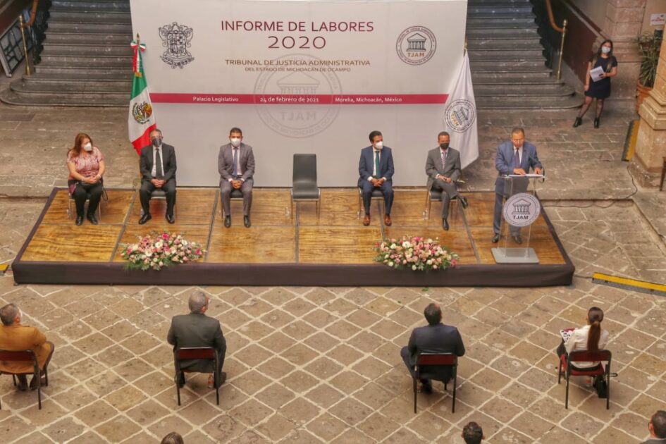 Participa Segob en Informe del TJAM