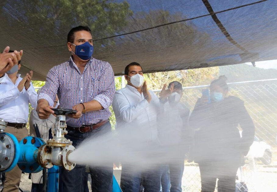 Habitantes de Zirahuato disfrutan nuevo sistema de agua potable