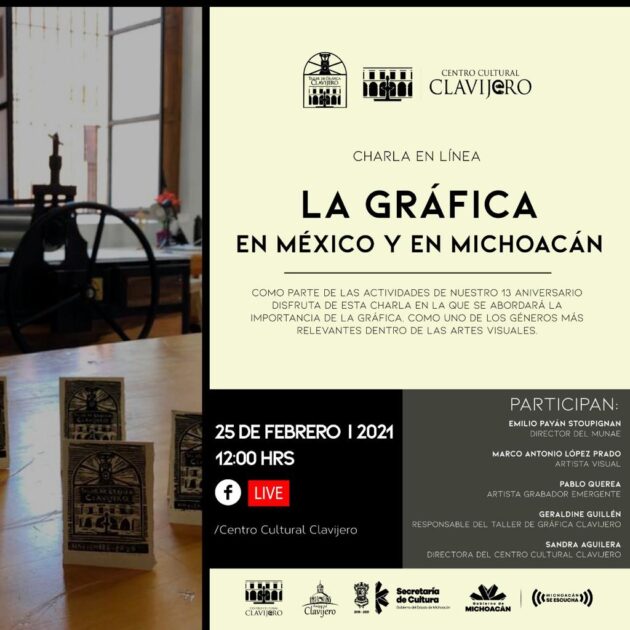 Ofrecerán webinar sobre la gráfica en México