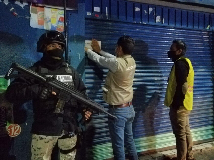Suspendidos cinco establecimientos en Morelia, por no cumplir medidas sanitarias