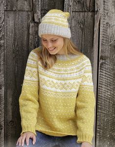 Un agradable suéter para ti ya que aún hace frío ¡!