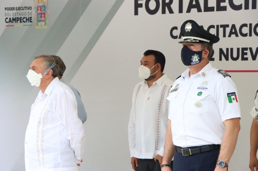Listo, ciclo de capacitación del IEESSPP para policía de Campeche