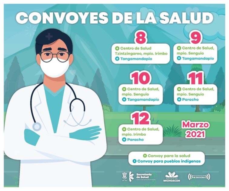 Desplegará SSM Convoyes de la Salud y Pueblos Indígenas del 8 al 12 de marzo