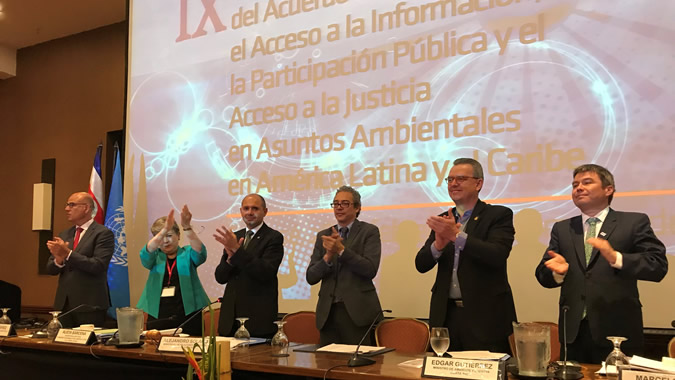 Acuerdo de Escazú celebra tres años de su adopción y entrará en vigor el Día de la Madre Tierra