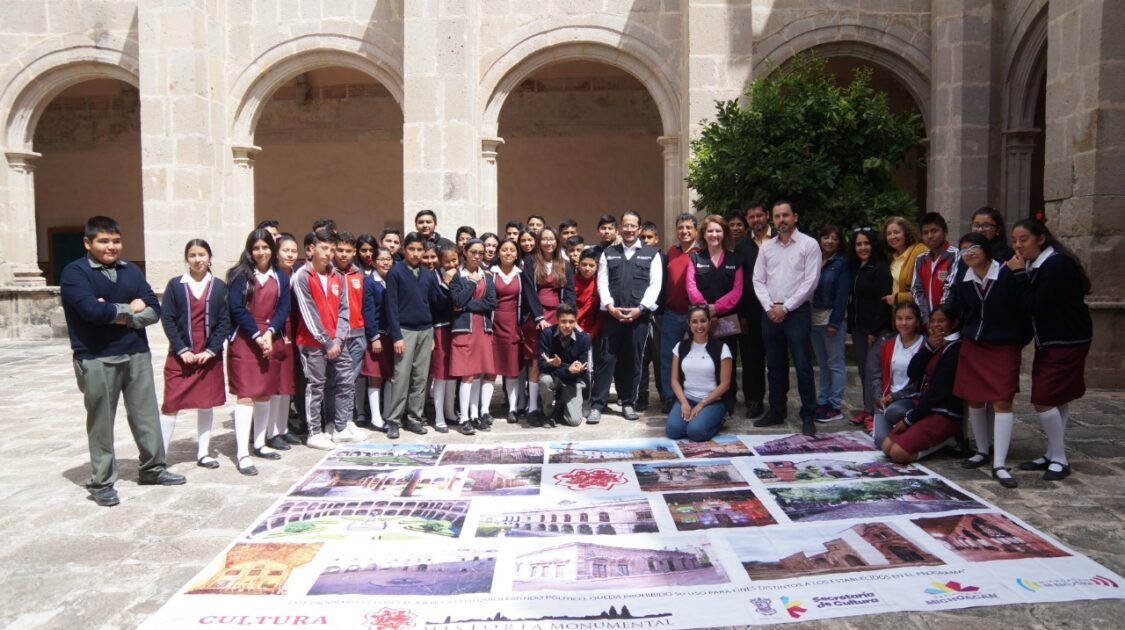 Historia Monumental, programa que educa a jóvenes sobre el patrimonio michoacano