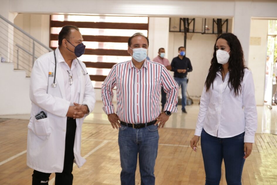 Concluye exitosamente 1er día de vacunación en Zamora