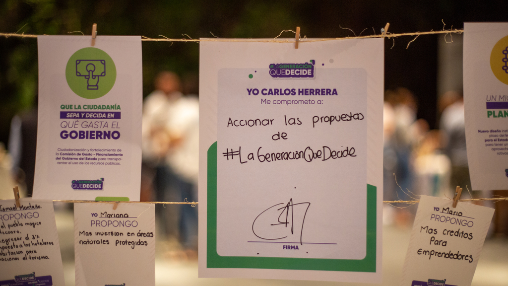 #LaGeneraciónQueDecide está lista para definir el rumbo de las próximas elecciones.