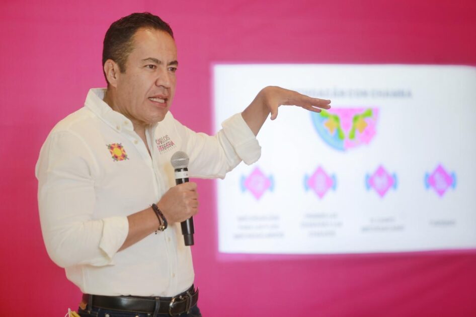 Michoacán con chamba, que a nadie le falte trabajo: Carlos Herrera