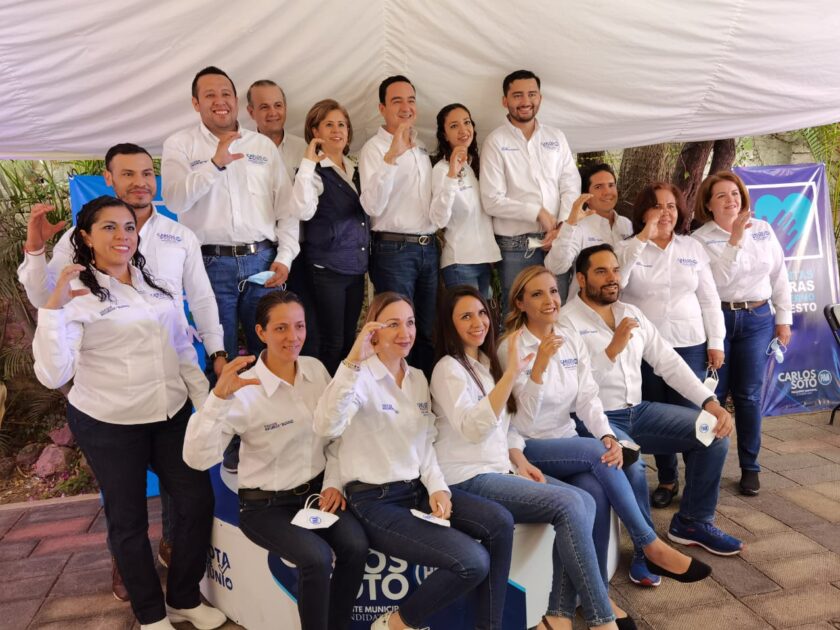 Planilla de gente honesta y de trabajo clave para regreso de buen gobierno: Carlos Soto   (Fotonota)