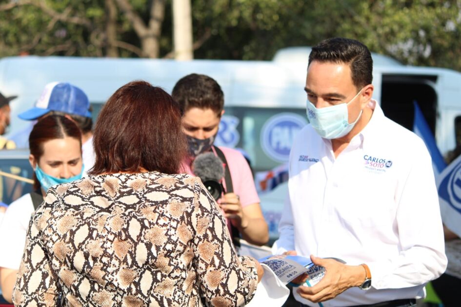 Gran recibimiento para Carlos Soto en la Comunidad del Cerrito de Ortiz