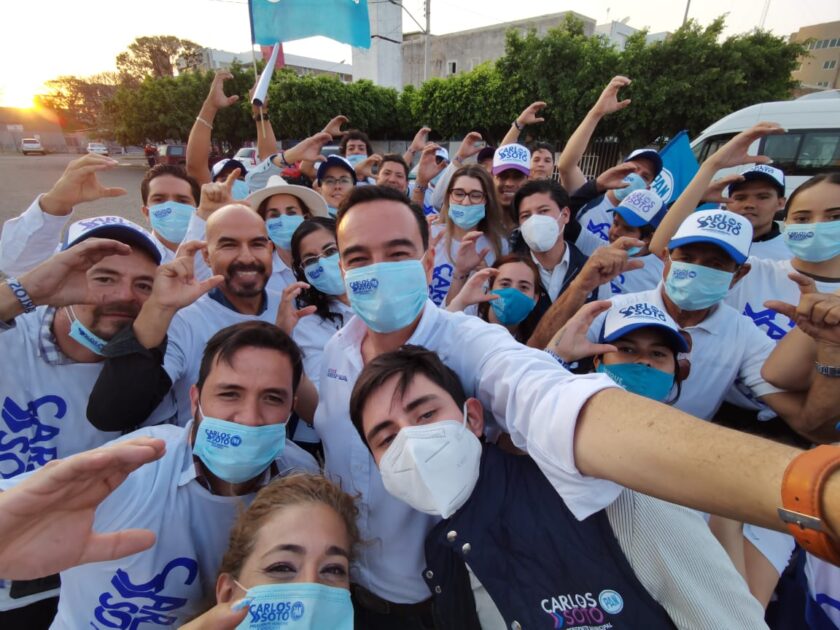 Cada día en Zamora hay más entusiasmo por un verdadero cambio, el cual representa Carlos Soto.