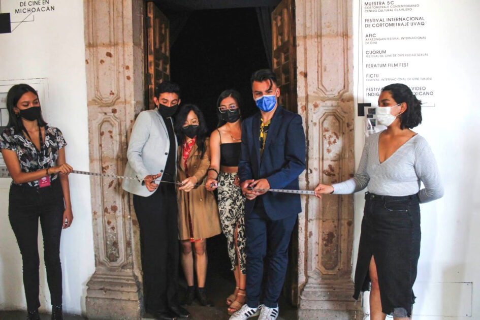 Festivales de Cine en Michoacán, en Clavijero  (Fotonota)