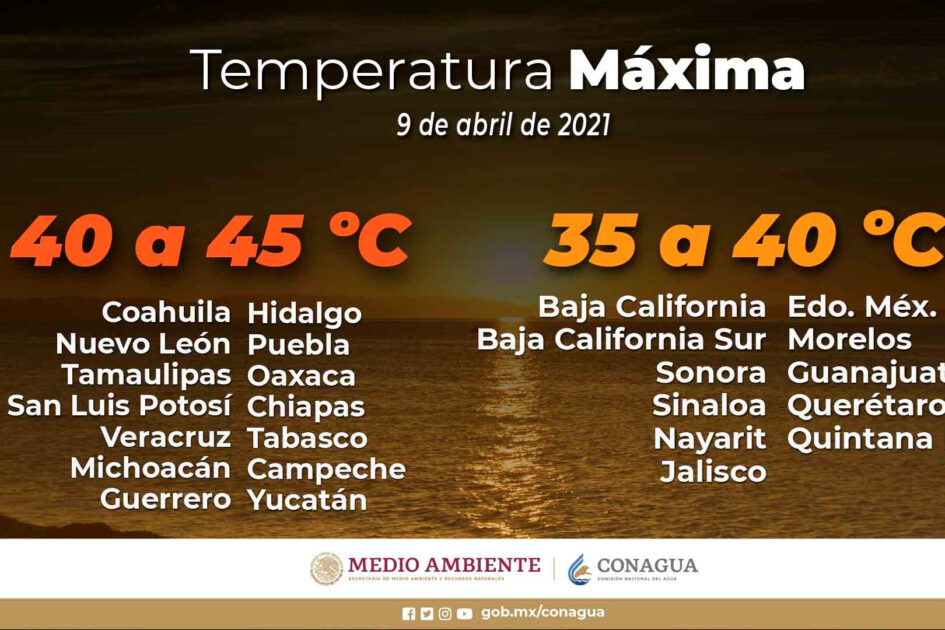 Onda de calor afectará Michoacán, pide PC estatal tomar previsiones