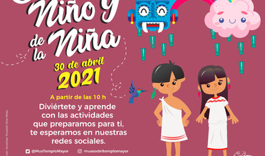 El INAH festeja a las niñas y los niños con actividades virtuales