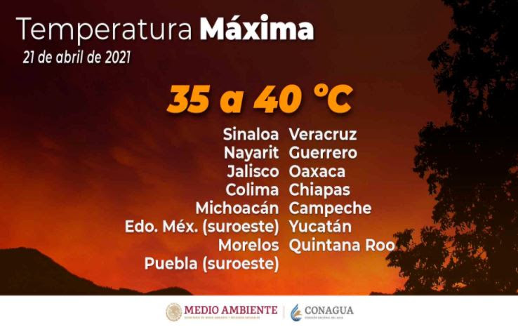 Prevalecen temperaturas altas en la entidad, pide PC tomar precauciones