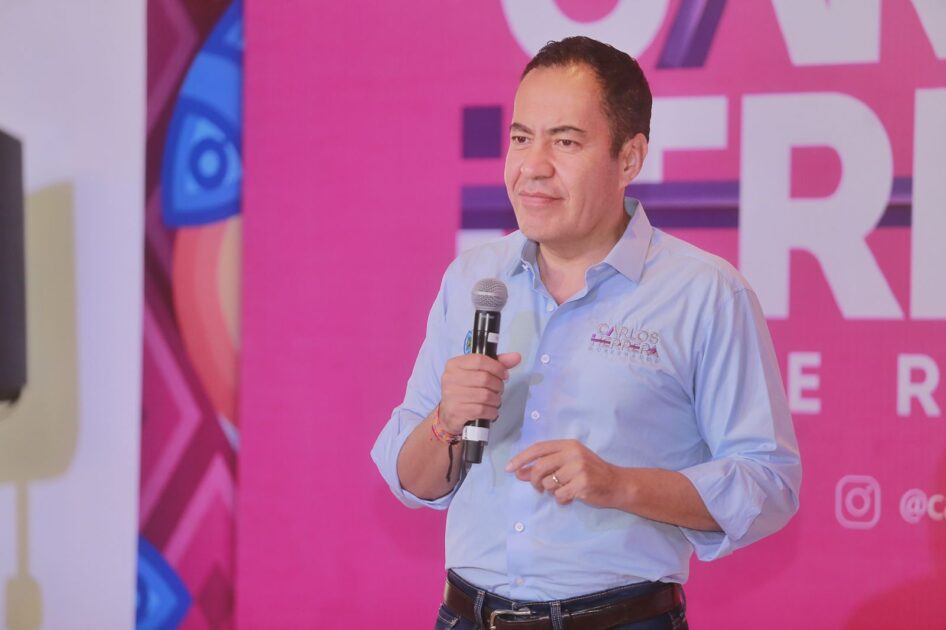 Carlos Herrera va por los 4 carriles de la autopista Siglo XXI; obras sin ocurrencias, garantiza