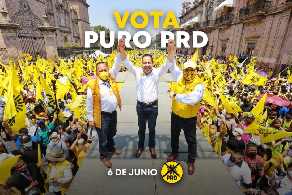 Faltan pocos días para escribir una nueva historia en Michoacán: Víctor Manríquez