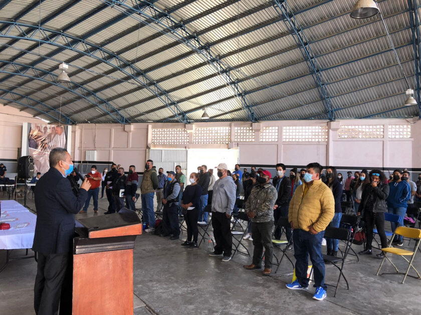 Ofrecen en Maravatío empleo para el Servicio de Protección Federal