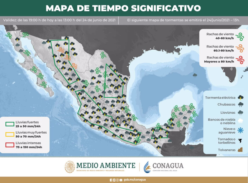 Por paso de ciclón tropical pide PC tomar medidas preventivas