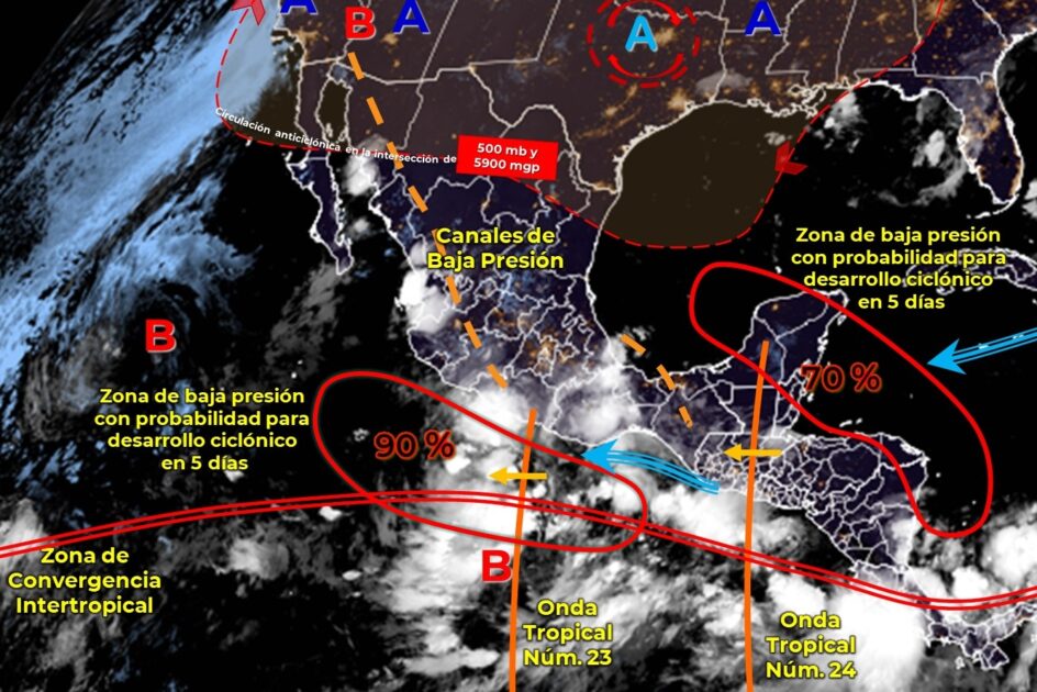 Persistirán lluvias fuertes en Michoacán, invita PC estatal a tomar previsiones