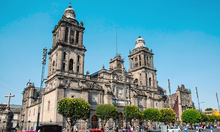 La imagen de la Asunción en la Catedral de México, este 15 de Agosto se celebra. (Fotonota)