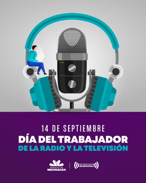 Refrenda gobierno de Michoacán reconocimiento a los trabajadores de la radio y la televisión