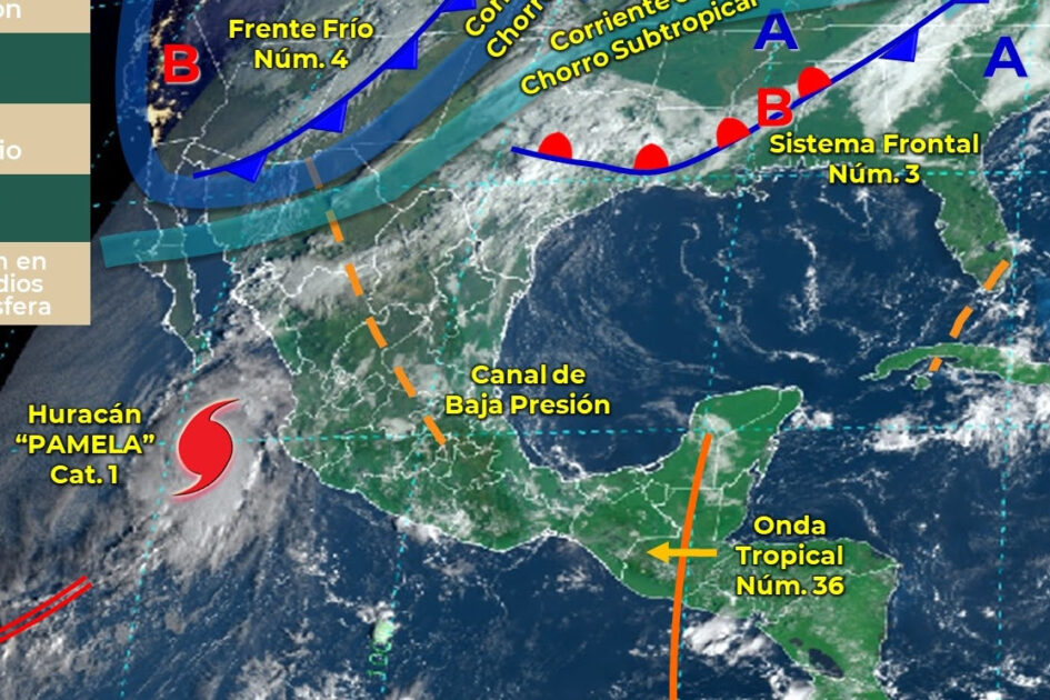 Invita PC estatal a seguir medidas preventivas ante probabilidad de lluvias
