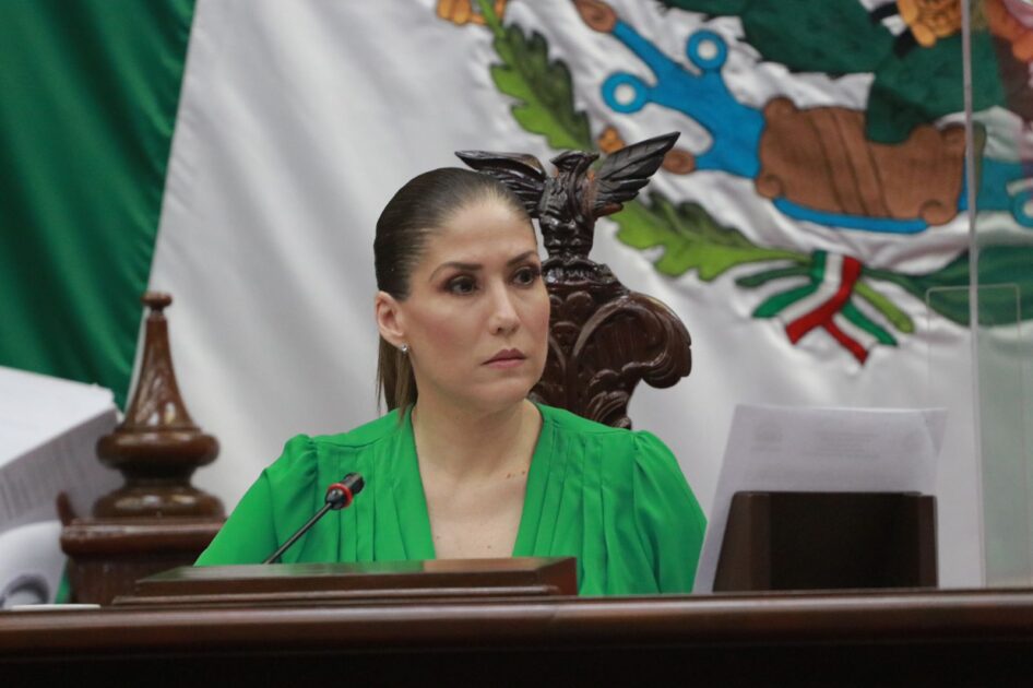 NECESARIO QUE FEDERACIÓN FORTALEZCA ESTRATEGIA DE SEGURIDAD PARA MICHOACÁN: IVONNE PANTOJA