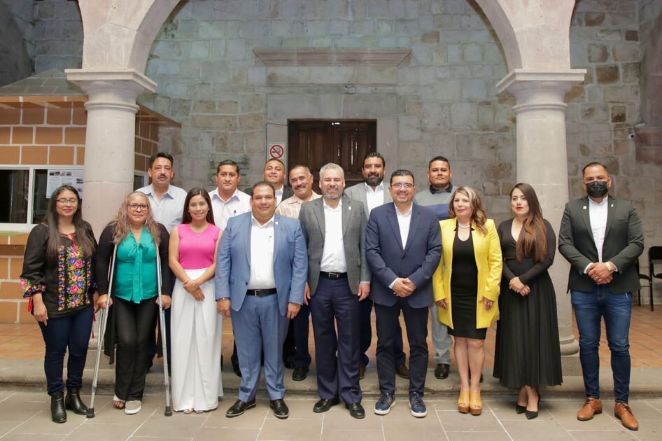 *Con trabajo conjunto lograremos el desarrollo de Michoacán: Bedolla*