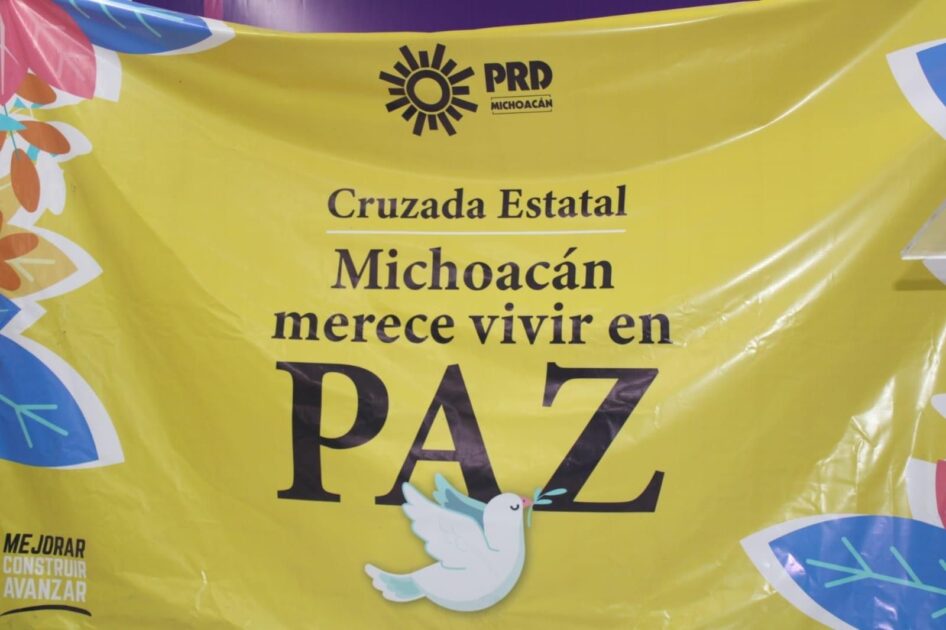 En la pacificación del estado, deben incluirse todos los sectores: PRD Michoacán