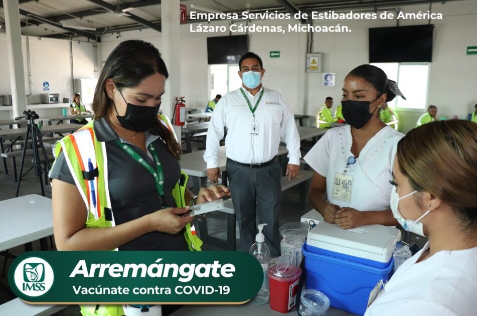 #IMSSMichoacán registra 95 % de avance en la Fase Intensiva Nacional de Vacunación contra #COVID19 en la entidad.
