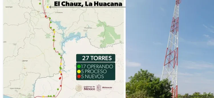 Cobertura celular Siglo XXI